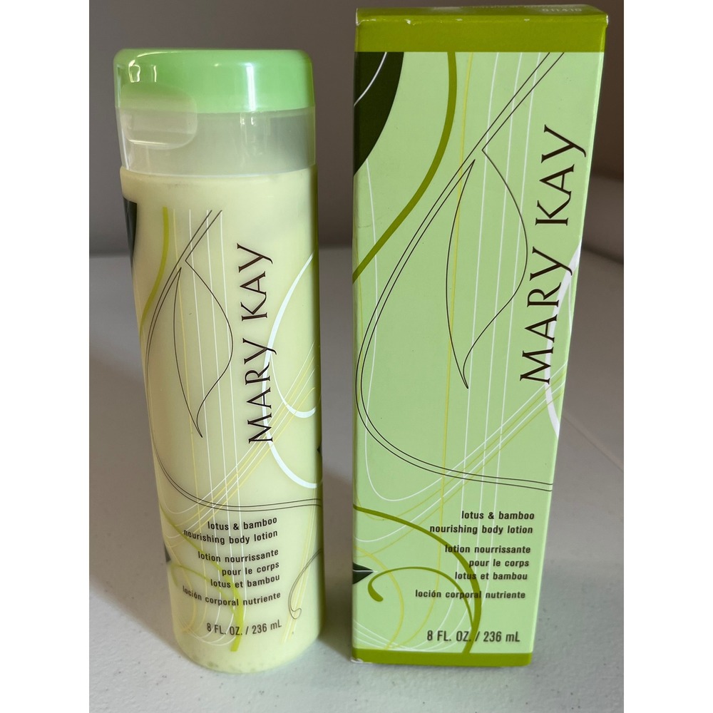 Mary Kay Lotus & Bamboo Nourishing Body Lotion Moisturizing 8‎ fl oz NEW